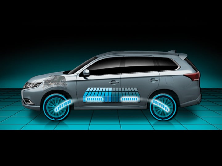 EV DRIVE MODE โใช้พลังงานจากแบตเตอรี่ 100% สามารถทำความเร็วสูงสุดได้ถึง 135 กม./ชม.